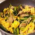 卵と小松菜の中華風炒め