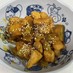 鶏肉と根菜のメープル甘辛炒め