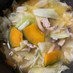 かぼちゃきのこの豚汁☆冷凍野菜活用レシピ