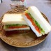 北海道♪サーモンクリームチーズサンド