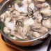 鱈と牡蠣のお鍋☆〆の雑炊も美味