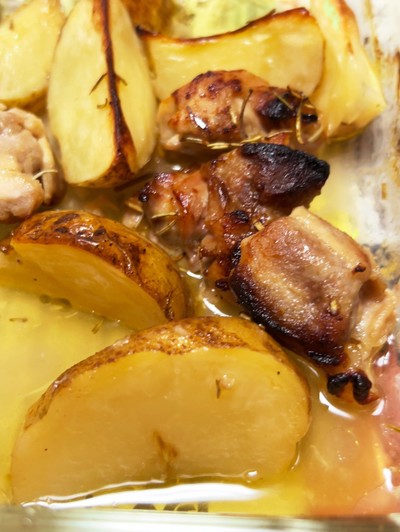 オーブンでステーキとポテトのレシピ