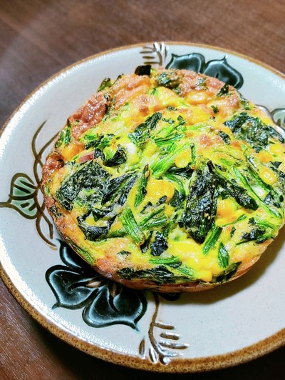 カブとほうれん草のフリッタータ レシピ