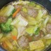 白菜と肉団子の春雨スープ