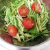 簡単♪水菜ときゅうりのサラダ