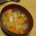 セロリと人参と玉ねぎのコンソメスープ