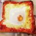 プルプル卵がたまらない♡カフェ風トースト