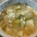 風邪の時に飲みたい♪葱生姜スープ