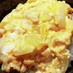 大豆ミートの卵とじ丼
