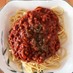 トマト缶で作るミートソーススパゲッティ