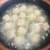 白菜＆プリッツル鶏ひき肉団子の春雨スープ