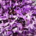 紫キャベツの塩昆ごま油和え