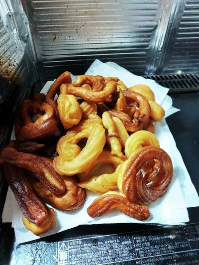 チュロスチーズケーキのレシピ