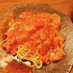 濃厚〜☆シーフードトマトパスタ