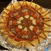 クリスマス⭐市販で簡単トナカイカレーピザ