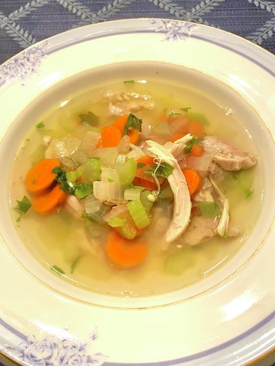 メキシカンチキンヌードルスープのレシピ