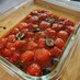 ローストミニトマトとオリーブのサルサ