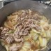 豚肉と白菜の麺つゆ煮