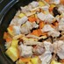 鶏と油揚げとさつま芋の炊き込みご飯