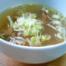 アサリのスープ