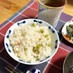 枝豆とカニカマの炊き込みご飯