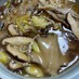 きのこと生姜のあんかけ温麺（うーめん）
