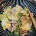 白菜&豚バラ☆ふわふわ卵☆簡単10分夕食