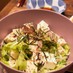 お豆腐と韓国海苔のサラダ