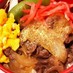 レンジで簡単★牛肉と玉ねぎの甘辛牛丼弁当