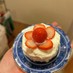1歳誕生日　離乳食　スマッシュケーキ♡