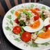 ❁一番簡単❁ブロッコリ半熟卵トマトサラダ