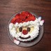 サンタのクリスマスケーキ デコレーション