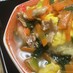 野菜たくさん天津飯