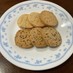 米粉ときな粉のゴマクッキー