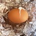 うっかり割れた卵で茹で卵