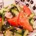 簡単！きゅうりトマトわかめの中華風サラダ