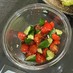 【副菜】きゅうりとトマトの中華サラダ