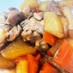 圧力鍋で簡単！鶏モモ肉と大根と人参の煮物