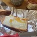 食パンアレンジ☆クリームチーズ&ハチミツ