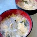 玉子とワカメの中華スープ