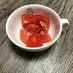 トマトのサラダ～岩塩添え