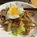 簡単栄養満点！納豆と豚の生姜焼き丼！