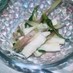 簡単、長芋と茗荷と大葉の夏バテ予防小鉢！
