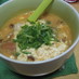 ゆし豆腐のキムチスープ