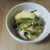 壬生菜と揚げの炊いたん～ほっこり梅風味～