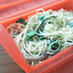 小松菜とツナのぺペロンチーニ