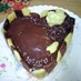 バラのチョコレートムースケーキ