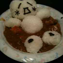 顔文字キャラでカレーのお風呂 デコカレーのつくれぽ クックパッド 簡単おいしいみんなのレシピが344万品
