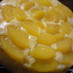 ノンオイル♡桃のヨーグルトケーキ