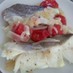 ルクエで　白身魚の蒸し煮